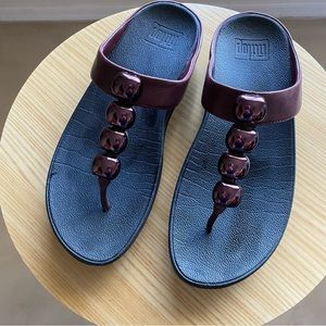 FitFlop Maroon Sandals